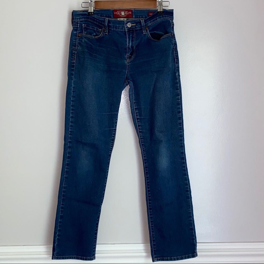 Lucky Brand Sofia Straight Jean's Size 8 29